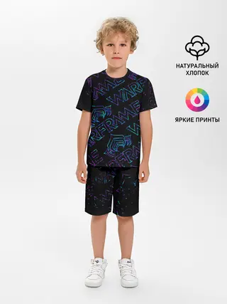 Детская пижама с шортами / WARFRAME / ВАРФРЕЙМ