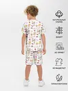 Детская пижама с шортами / Домашние питомцы