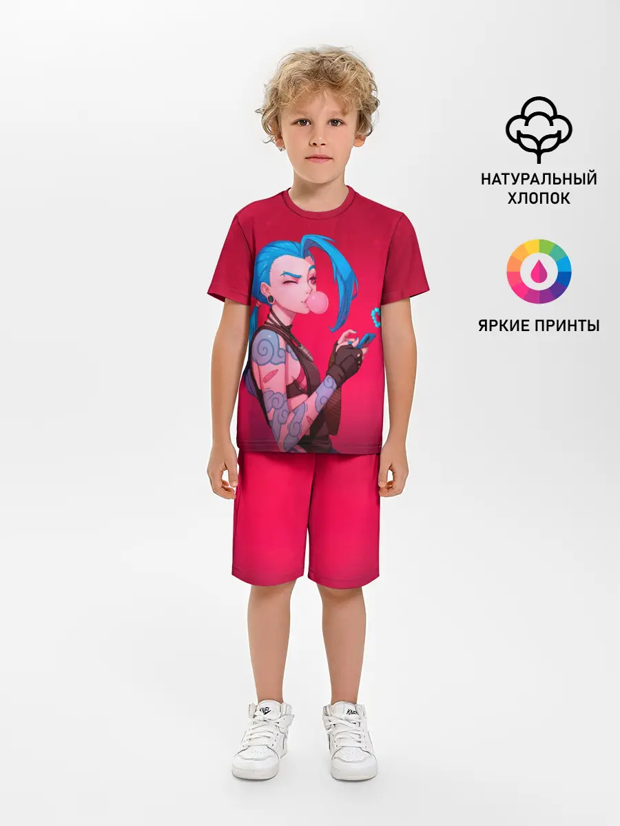 Детская пижама с шортами / Jinx in love