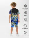 Детская пижама с шортами / Фрактальная материя l Fractal