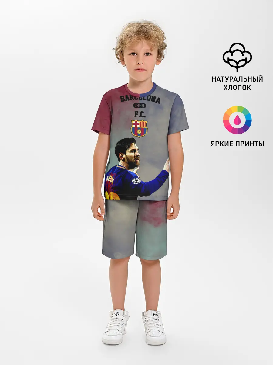 Детская пижама с шортами / Messi