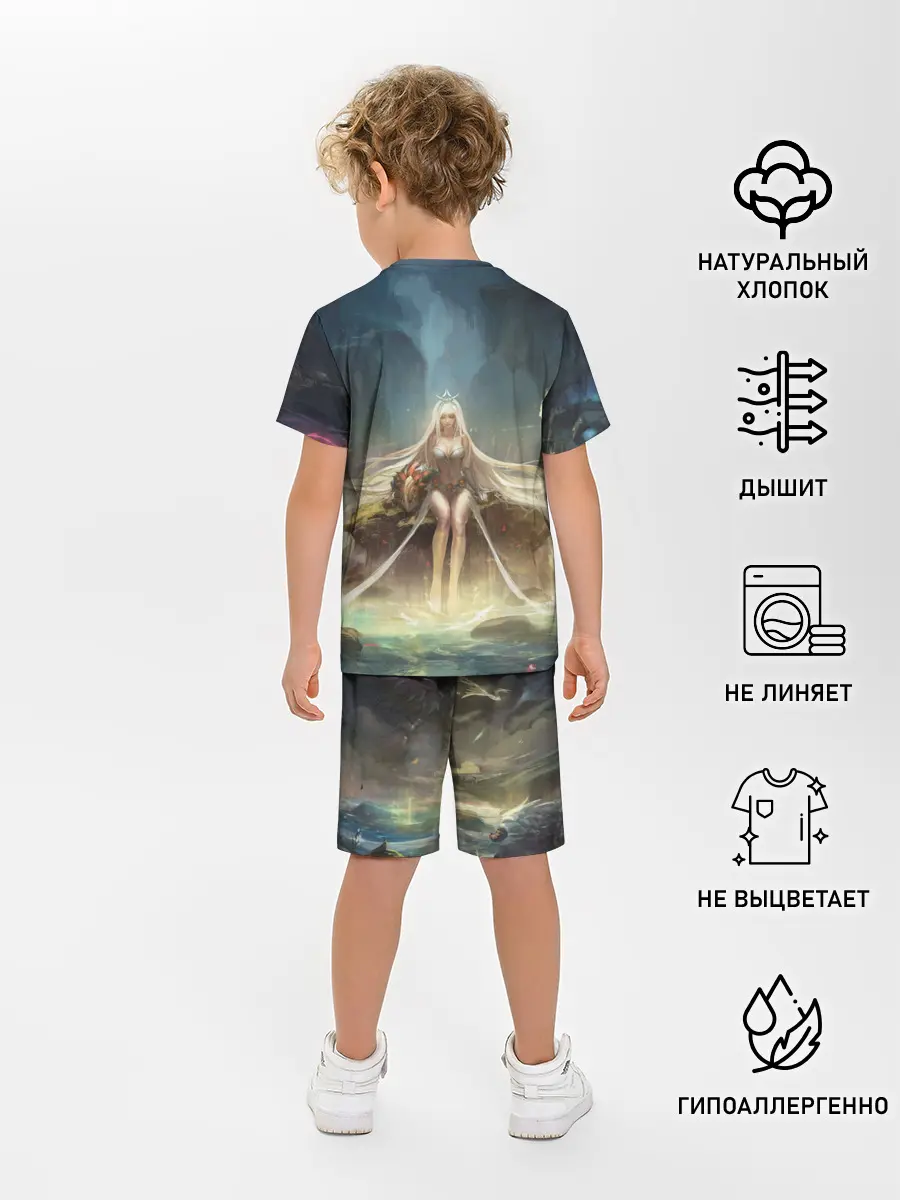 Детская пижама с шортами / League of legends