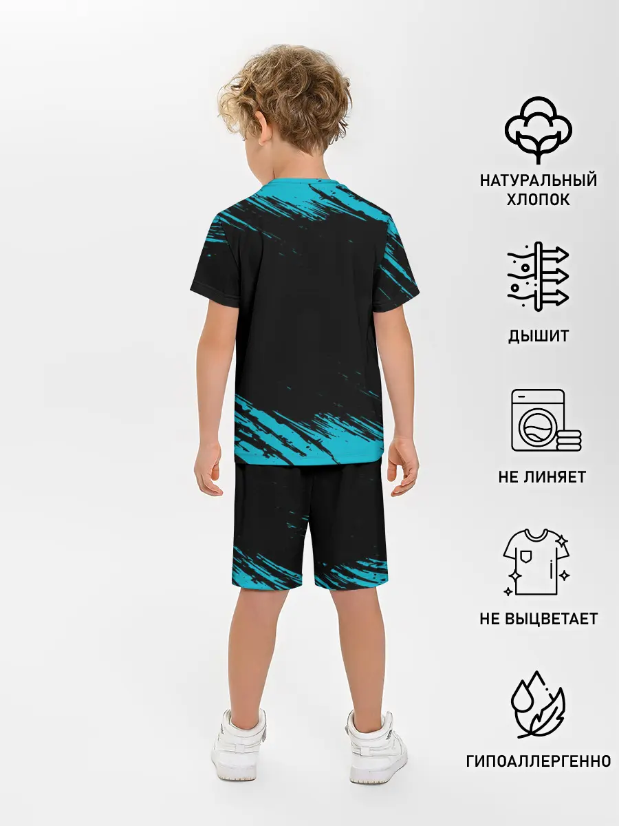 Детская пижама с шортами / KAZAKHSTAN / КАЗАХСТАН