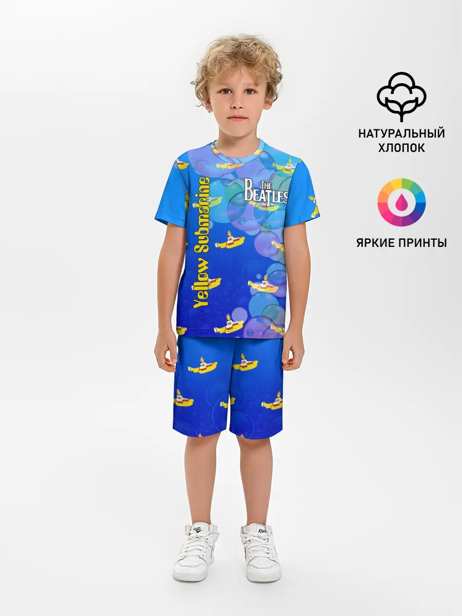 Детская пижама с шортами / The Beatles