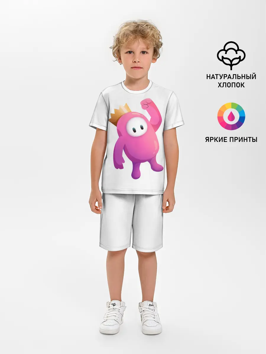 Детская пижама с шортами / Fall Guys