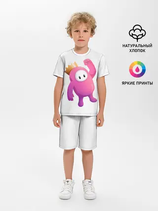 Детская пижама с шортами / Fall Guys