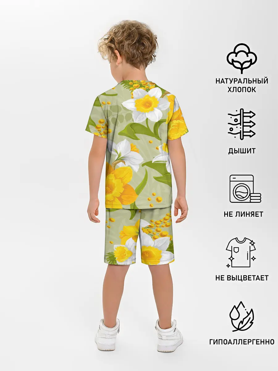 Детская пижама с шортами / BTS