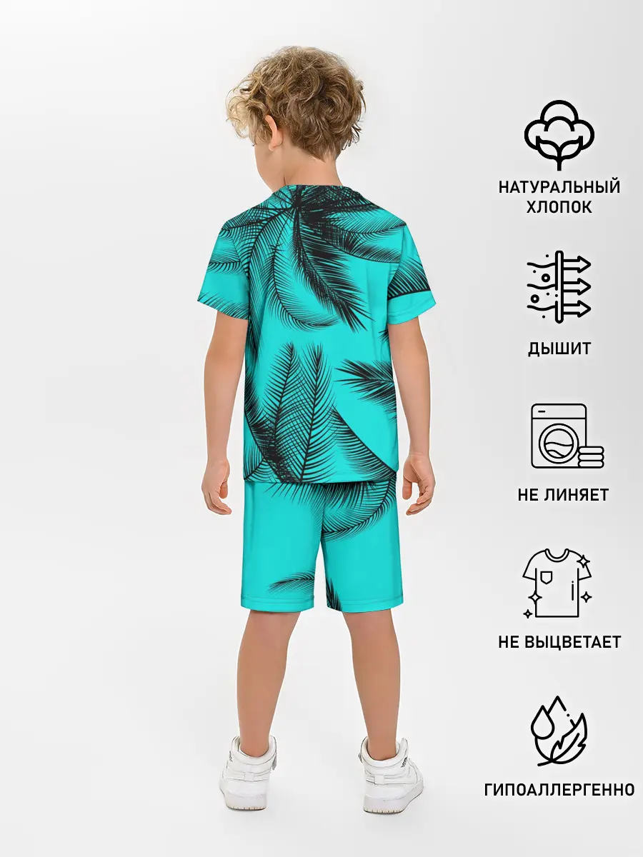 Детская пижама с шортами / FC Barcelona | Pre-Match