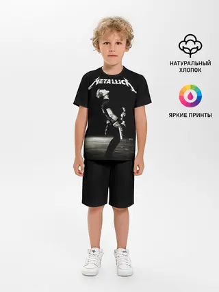 Детская пижама с шортами / Metallica