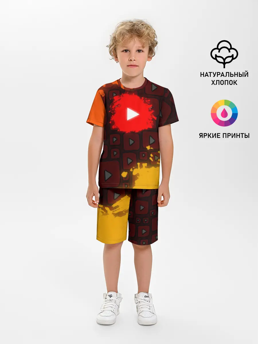 Детская пижама с шортами / YouTube