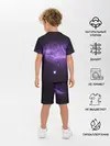 Детская пижама с шортами / BTS SPACЕ 3D / БТС КОСМОС