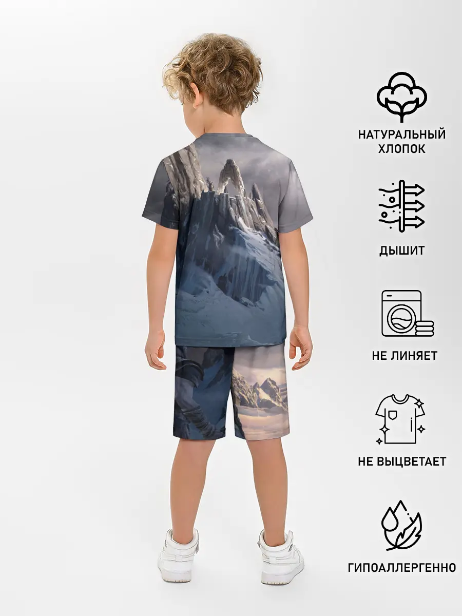 Детская пижама с шортами / God of War