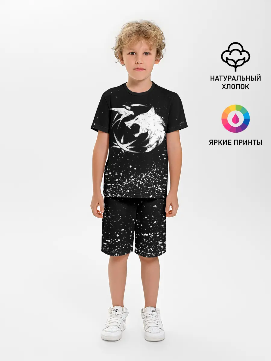 Детская пижама с шортами / ВЕДЬМАК