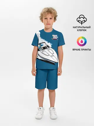 Детская пижама с шортами / Tommy on board