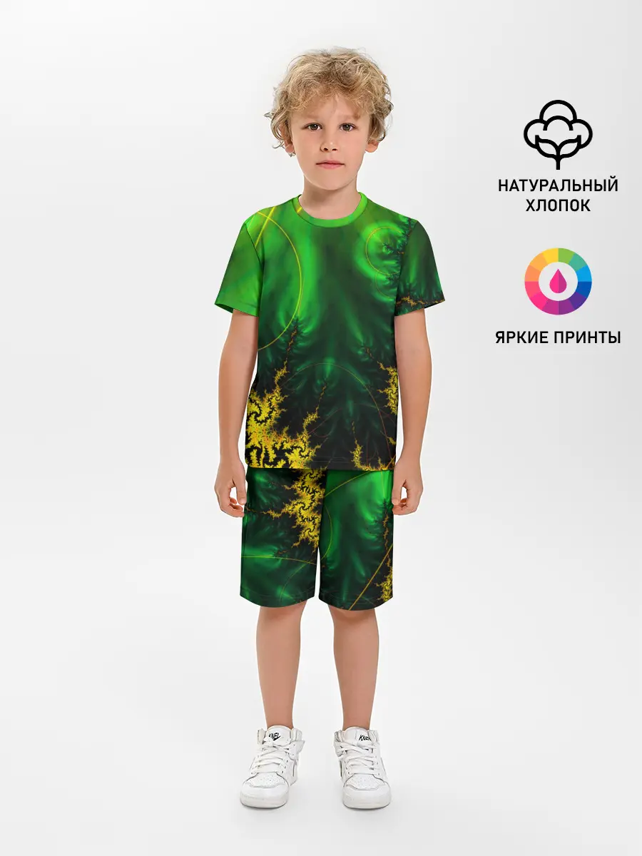 Детская пижама с шортами / GEOMETRY COLOR