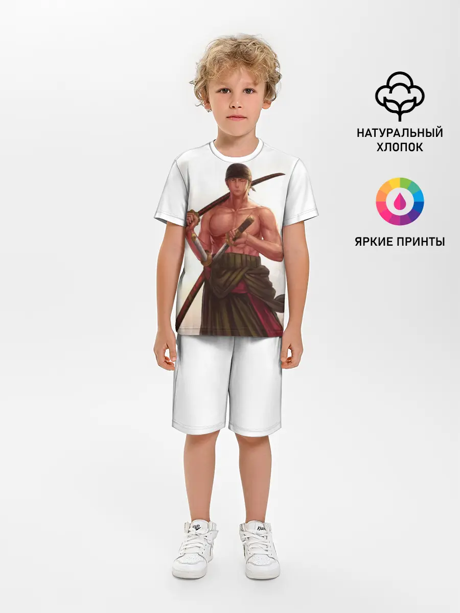Детская пижама с шортами / One Piece - Zoro
