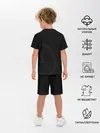 Детская пижама с шортами / PSG | Core Big Logo Black