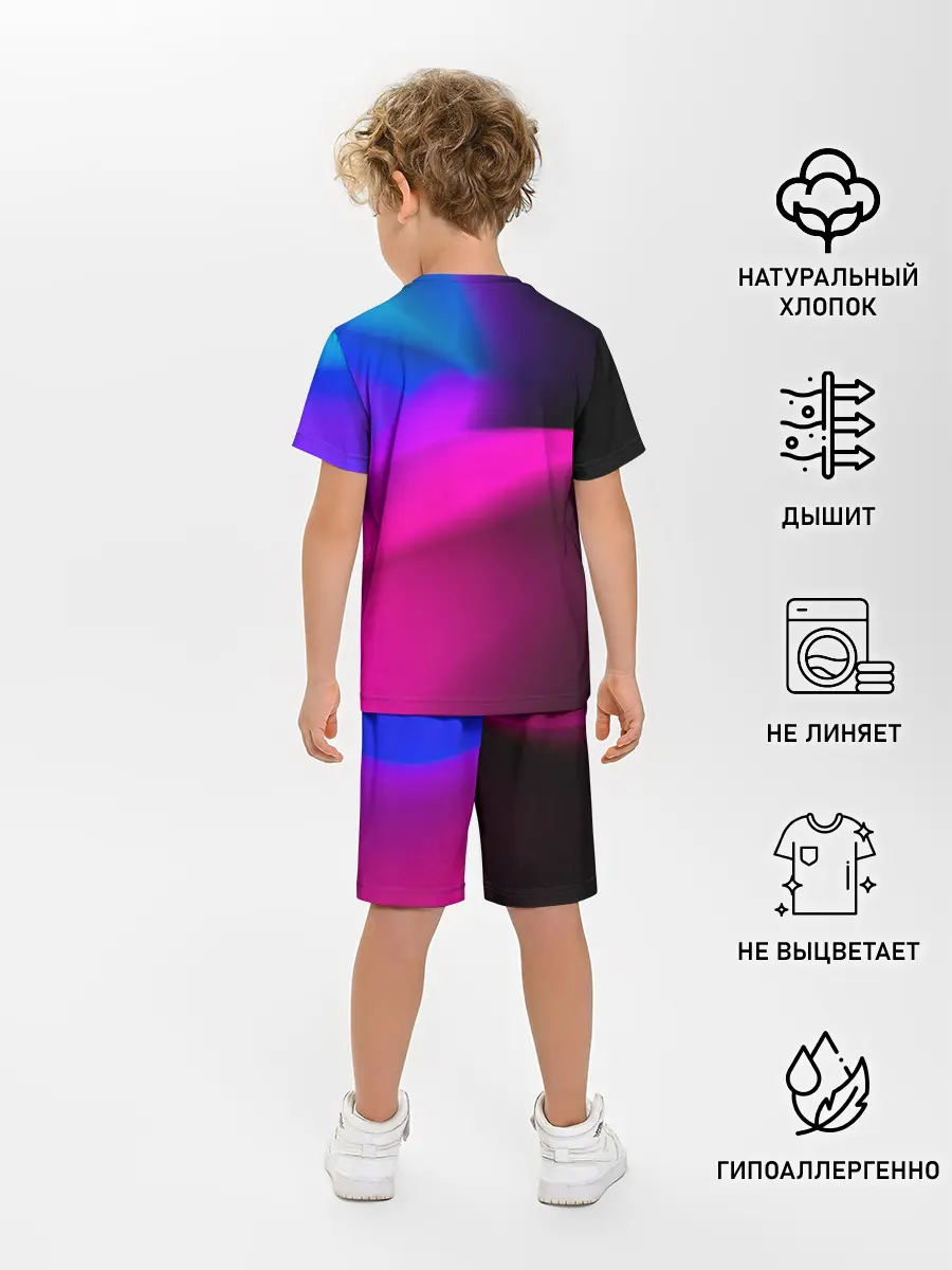 Детская пижама с шортами / Единорог | Unicorn