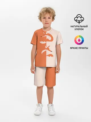 Детская пижама с шортами / Лисичка-сестричка