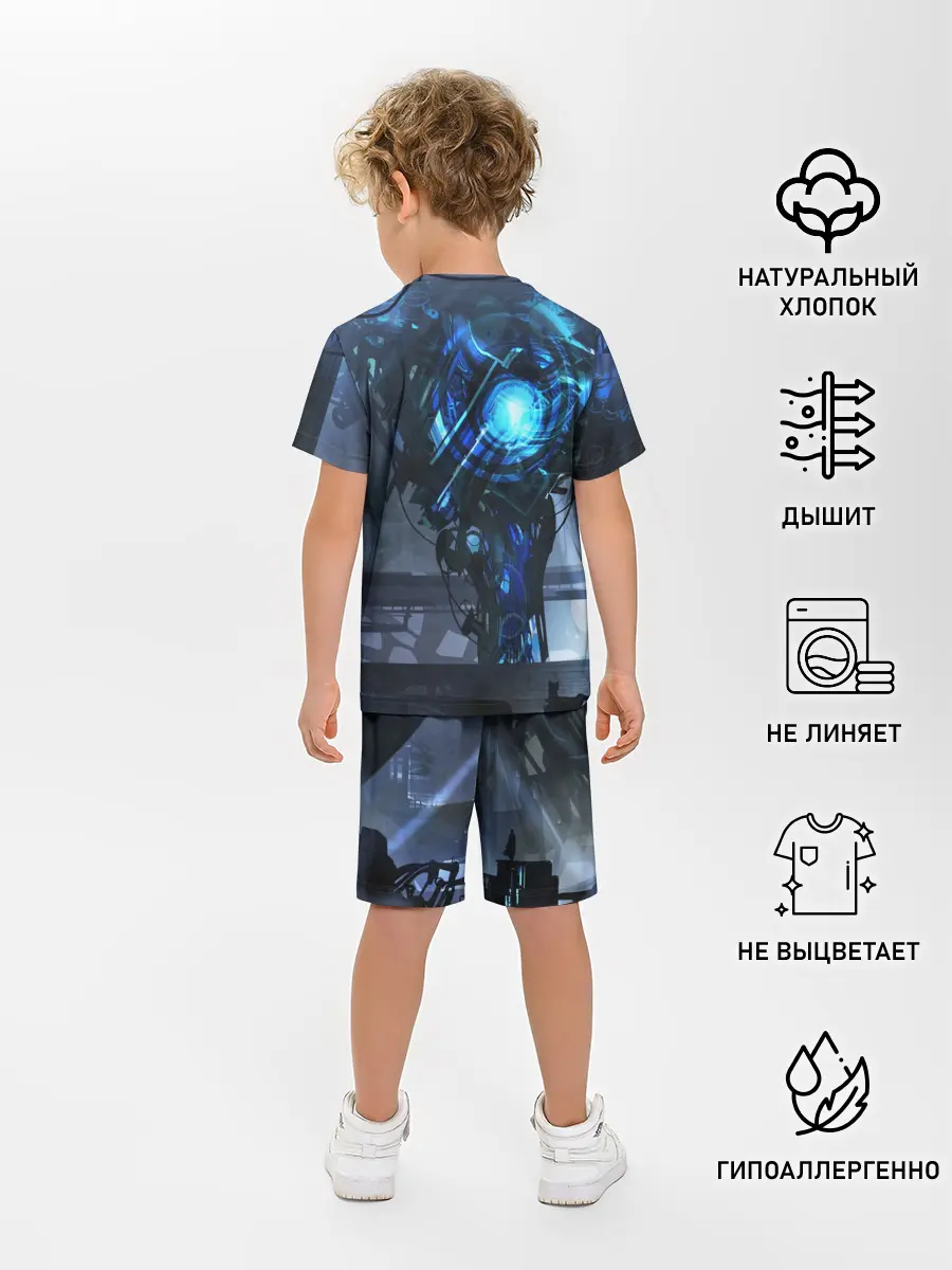 Детская пижама с шортами / CYBERPUNK 2077