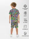Детская пижама с шортами / Психоделические щупальца