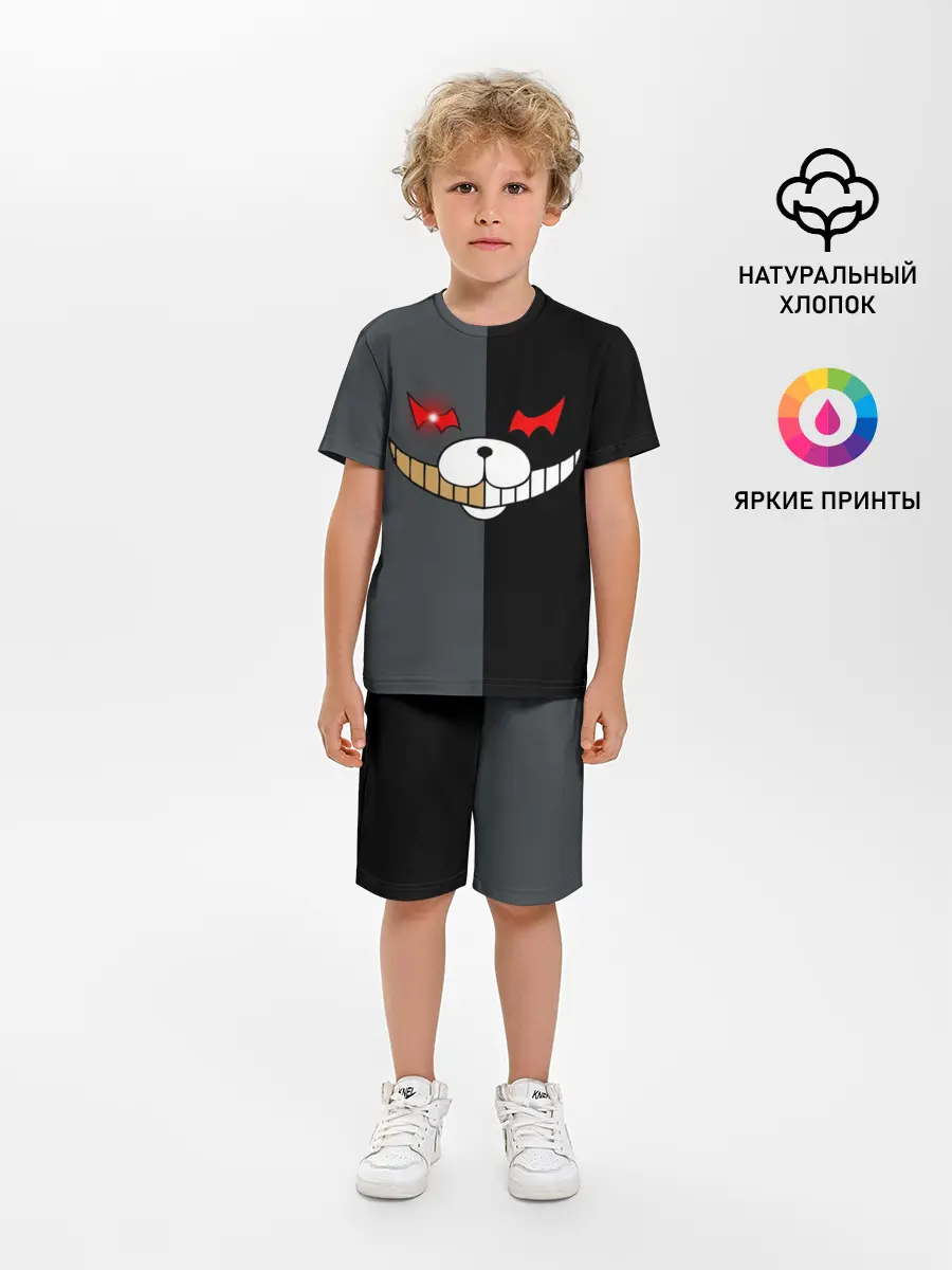 Детская пижама с шортами / KUROKUMA x MONOKUMA