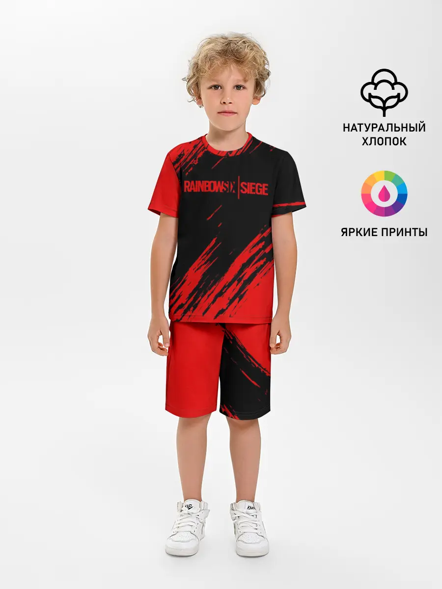 Детская пижама с шортами / RAINBOW SIX SIEGE OUTBREAK