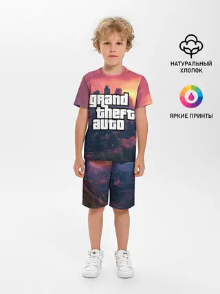 Детская пижама с шортами / Los Santos | GTA
