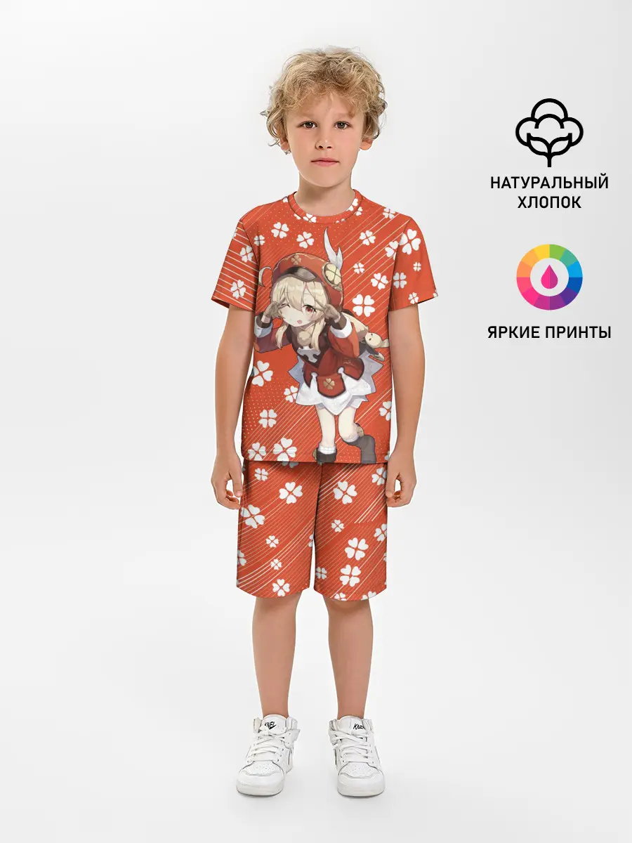 Детская пижама с шортами / GENSHIN IMPACT