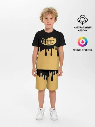 Детская пижама с шортами / Bendy And The Ink Machine