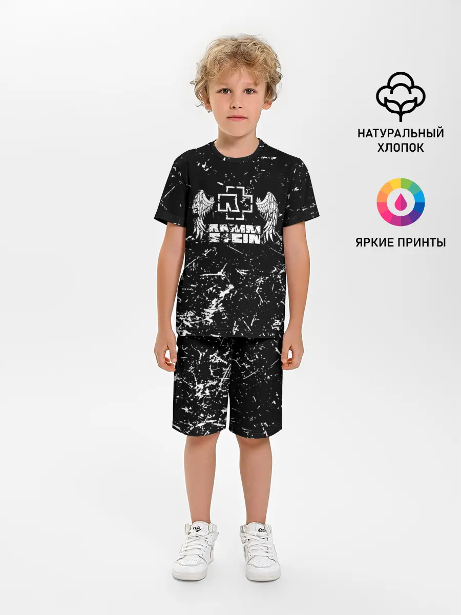 Детская пижама с шортами / RAMMSTEIN