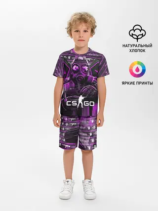 Детская пижама с шортами / CS:GO