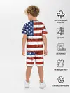 Детская пижама с шортами / США ФЛАГ