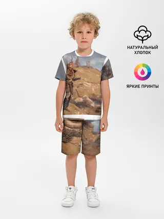 Детская пижама с шортами / Horizon Zero Dawn