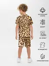 Детская пижама с шортами / Леопард