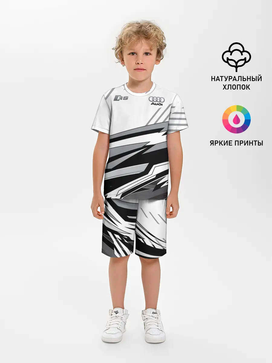 Детская пижама с шортами / Audi RS