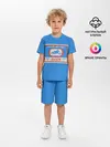 Детская пижама с шортами / Спички blue