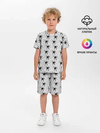 Детская пижама с шортами / ЪУЪ