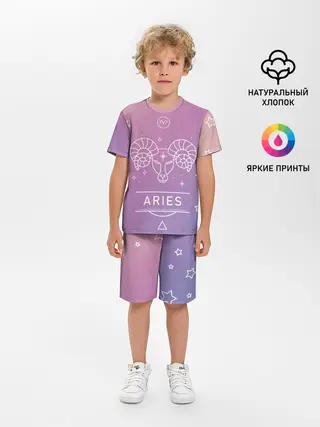 Детская пижама с шортами / Знак Овен