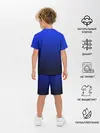 Детская пижама с шортами / CARBON BLUE | СИНИЙ КАРБОН
