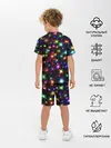 Детская пижама с шортами / Яркие звезды