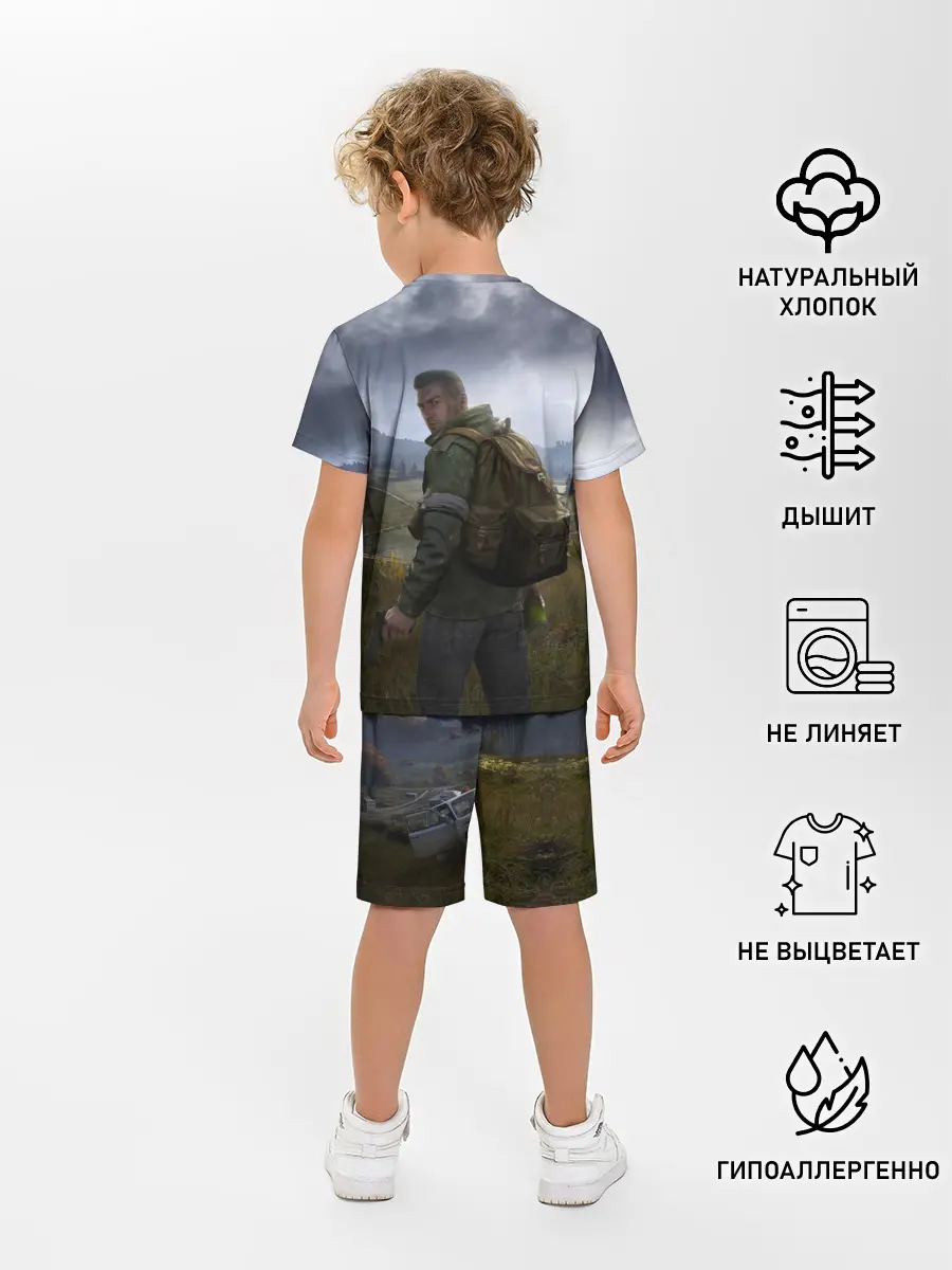 Детская пижама с шортами / DAYZ POSTER | ДЕЙЗИ ПОСТЕР