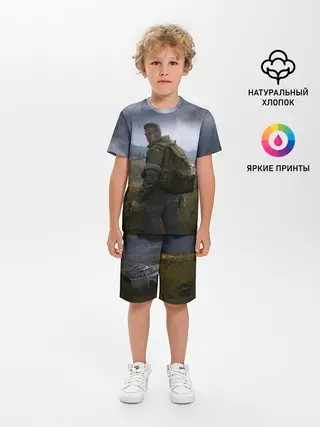 Детская пижама с шортами / DAYZ POSTER | ДЕЙЗИ ПОСТЕР