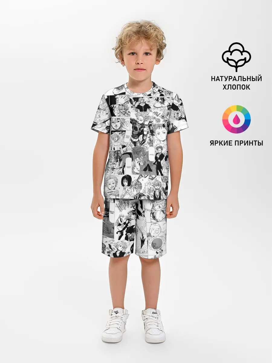 Детская пижама с шортами / Семь смертных грехов