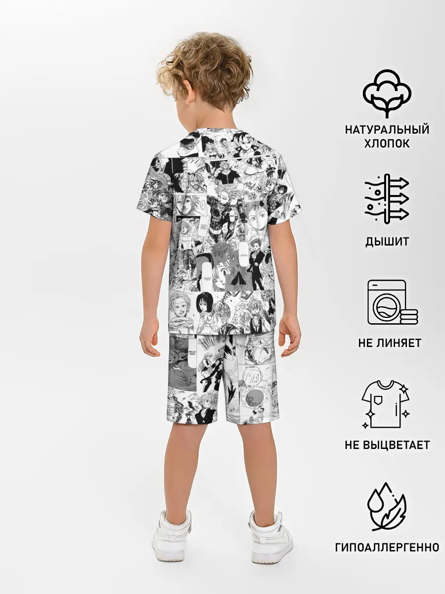 Детская пижама с шортами / Семь смертных грехов