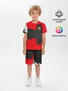 Детская пижама с шортами / BARCELONA SPORT RED