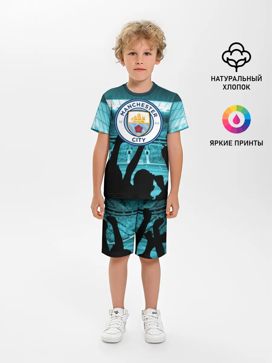 Детская пижама с шортами / Manchester City