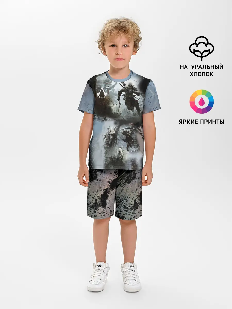 Детская пижама с шортами / Assassin’s Creed