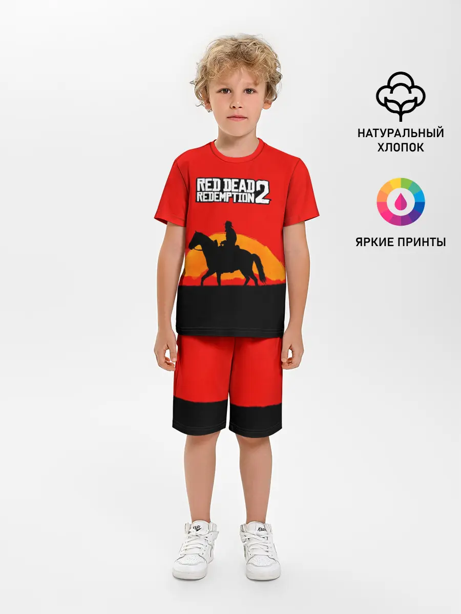 Детская пижама с шортами / Red Dead Redemption 2