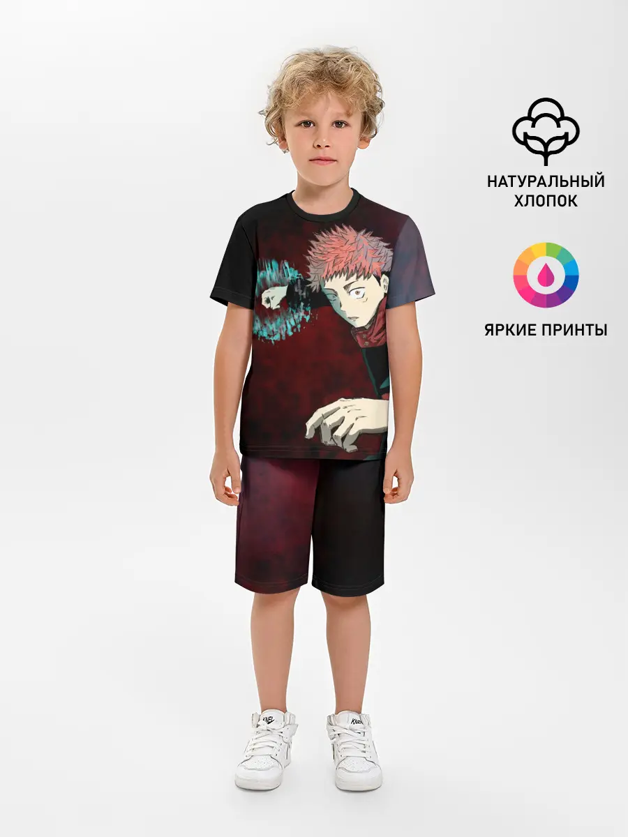 Детская пижама с шортами / Магическая битва